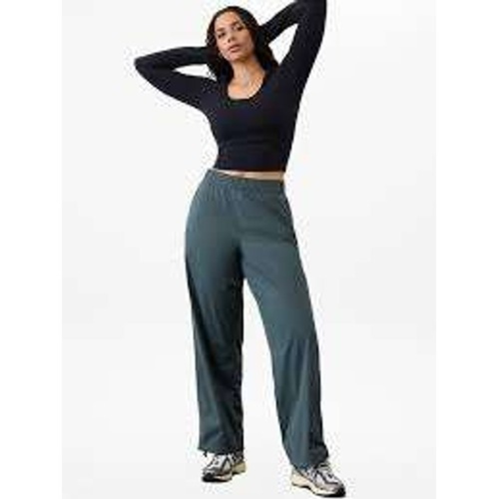 Athleta NWT Rise Pant Pantalon Rise‎ in Black Size Large
